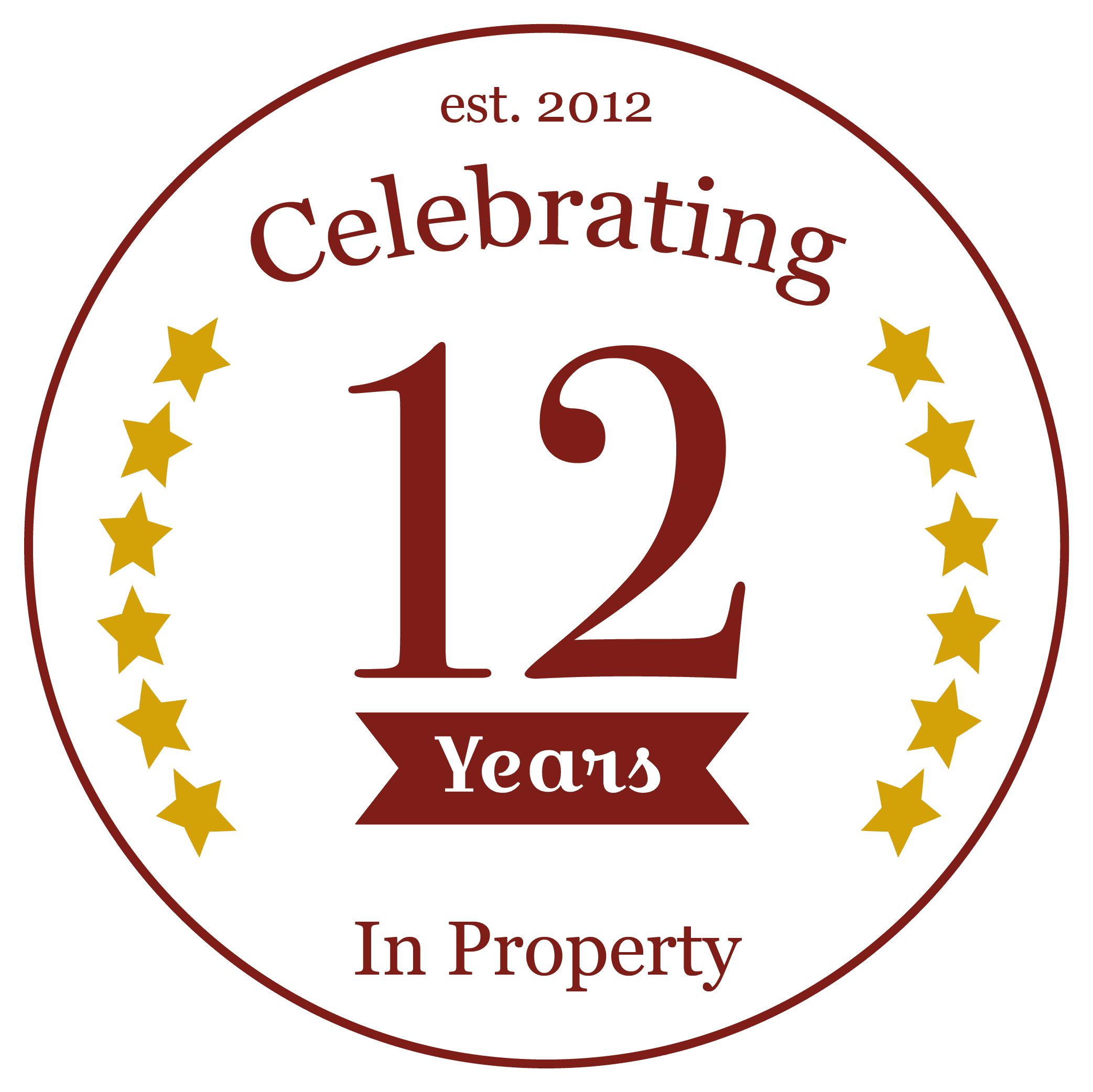 Celebrating 12yrs in property